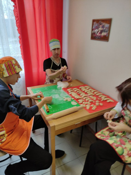 "Вареники с картофелем".